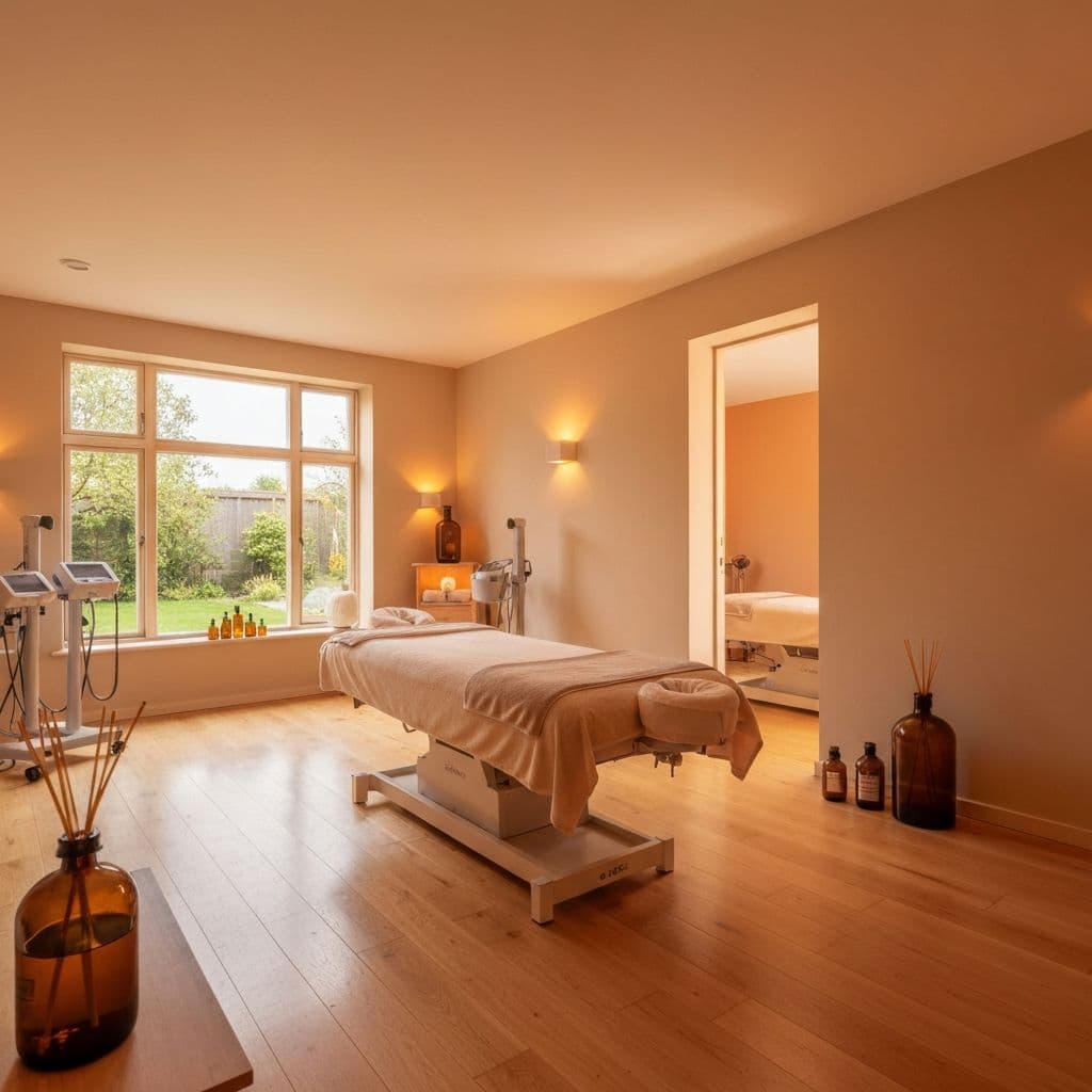 Professional massage equipment at home