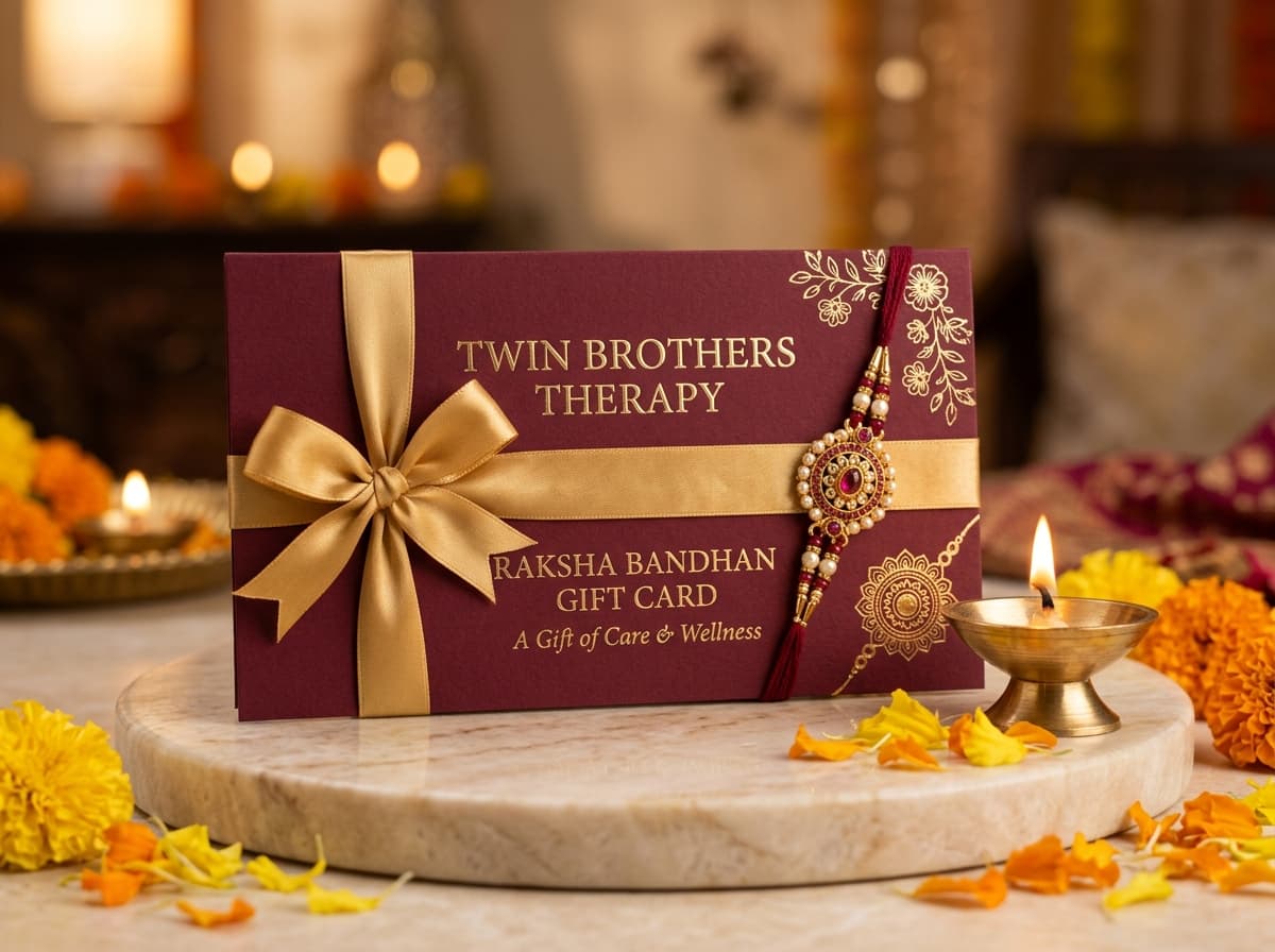 Raksha Bandhan Gift Card - Twin Brothers Therapy